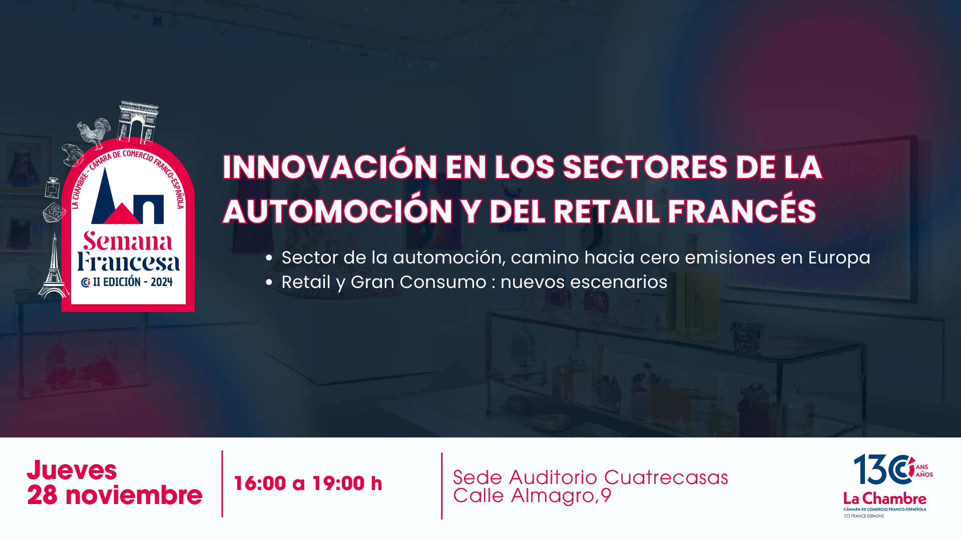 Innovación en los sectores de la automoción y del retail Francés - Semana Francesa